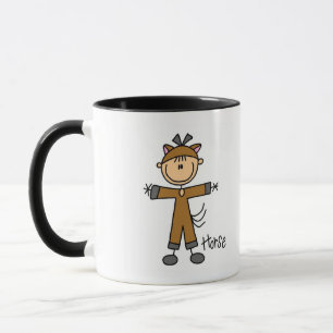 Taza Camisetas y regalos de disfraz de caballo
