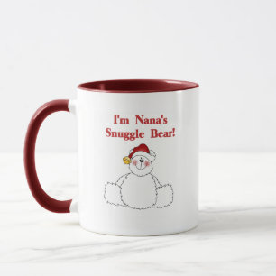 Taza Camisetas y regalos de la acurrucada de Nana
