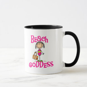 Taza Camisetas y regalos de la diosa de la playa