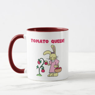 Taza Camisetas y regalos de la reina del tomate