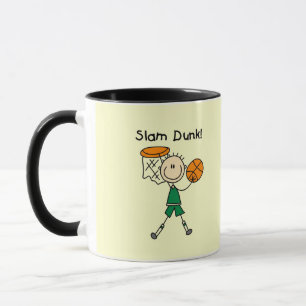 Taza Camisetas y regalos de mates de baloncesto