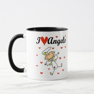 Taza Camisetas y regalos de Me Encantan los Ángeles
