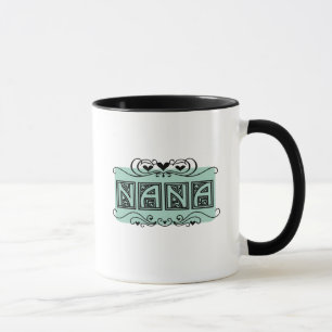 Taza Camisetas y regalos de Nana del letrero