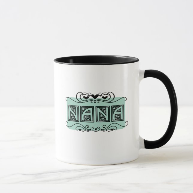 Taza Camisetas y regalos de Nana del letrero (Derecha)