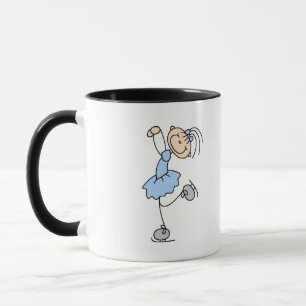 Taza Camisetas y regalos de patinadora artística con ve
