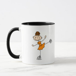 Taza Camisetas y regalos de patinadora artística con ve
