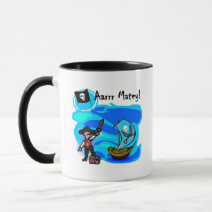 Taza Camisetas y regalos de pirata