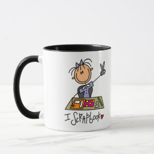 Taza Camisetas y regalos de Scrapbook