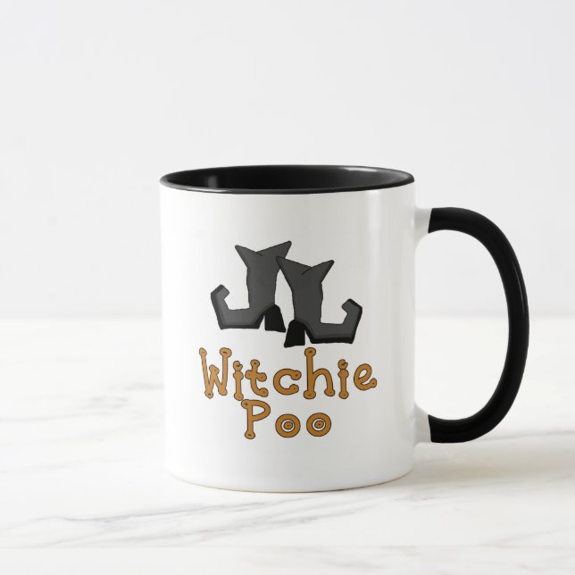 Taza Camisetas y regalos de Witchie Poo (Derecha)