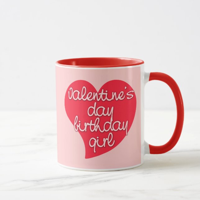 Taza Camisetas y regalos del chica del cumpleaños del (Derecha)