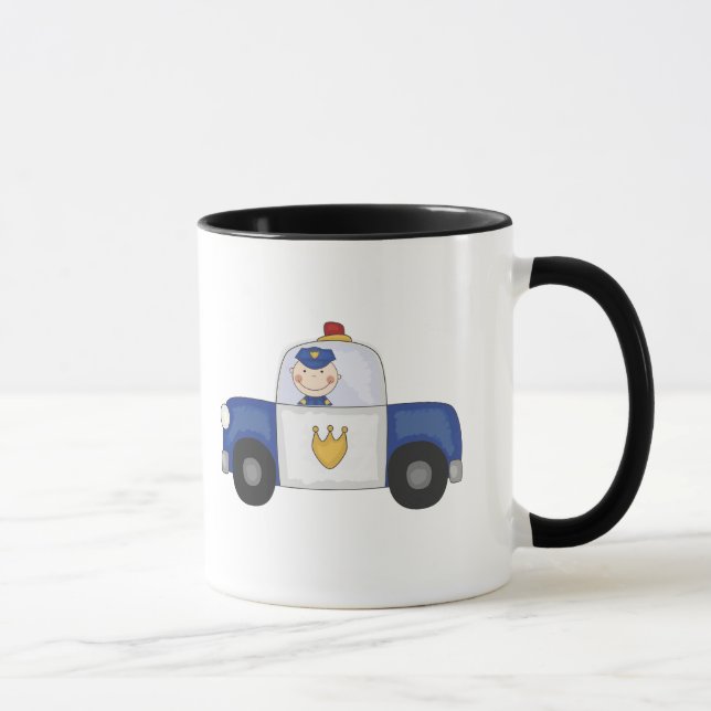 Taza Camisetas y regalos del crucero de la policía (Derecha)