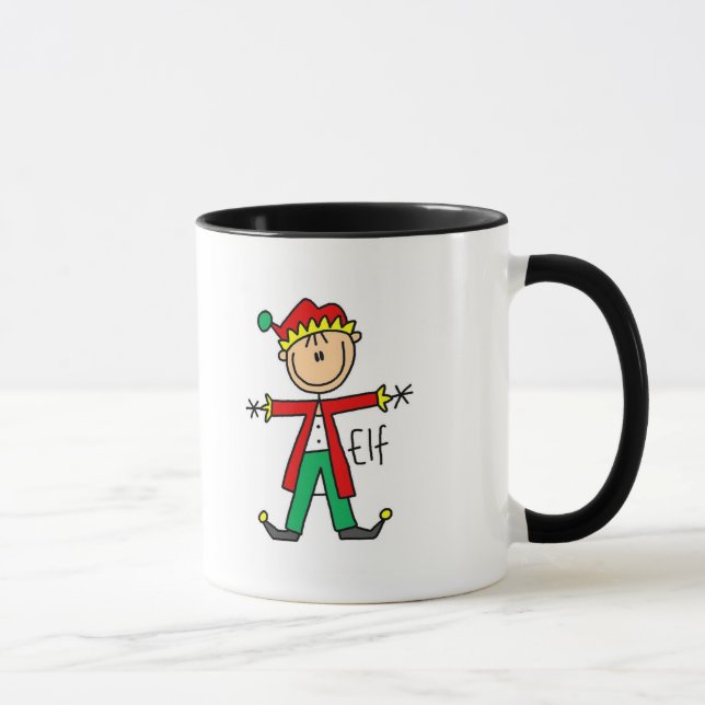 Taza Camisetas y regalos del duende del día de fiesta (Derecha)