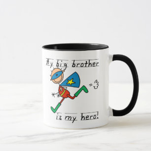 Taza Camisetas y regalos del héroe de hermano mayor