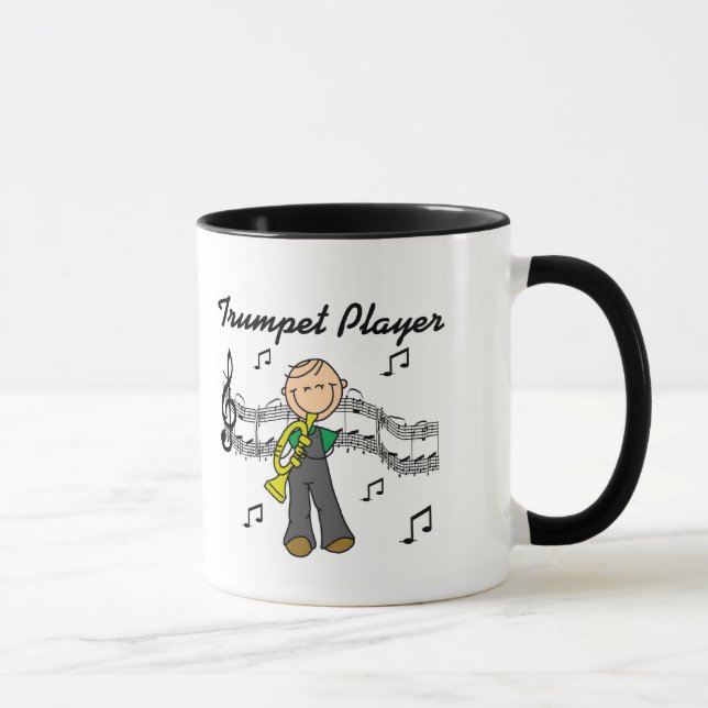 Taza Camisetas y regalos del jugador de trompeta (Derecha)