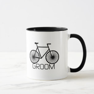 Taza Camisetas y regalos del novio de la bicicleta