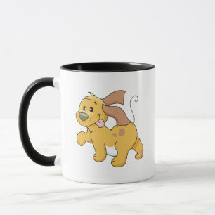 Taza Camisetas y regalos felices de perro marrón