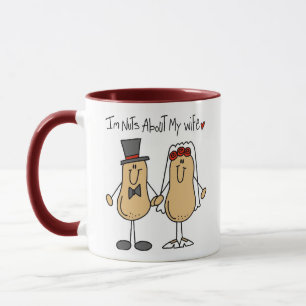 Taza Camisetas y regalos locos por mi esposa