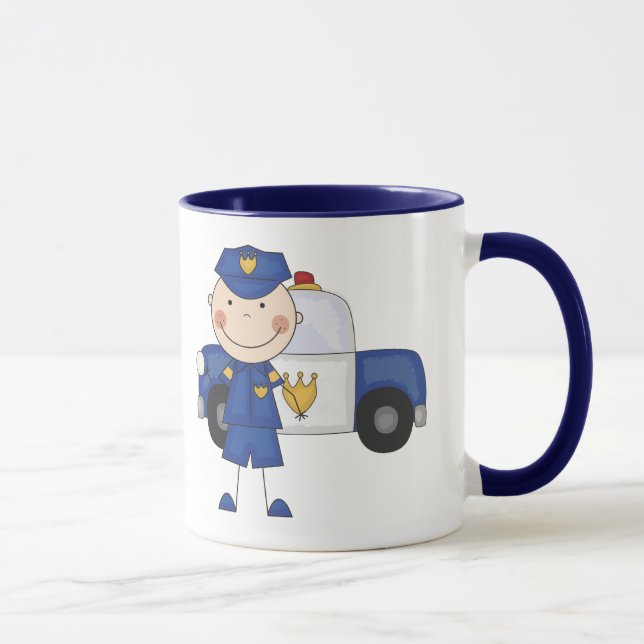 Taza Camisetas y regalos masculinos del oficial de (Derecha)