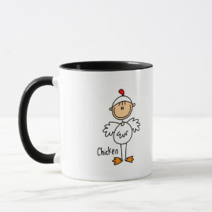 Taza Camisetas y regalos para disfrazar de pollo