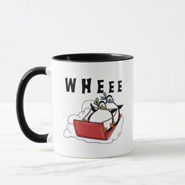 Taza Camisetas y regalos para los pingüinos (Izquierda)