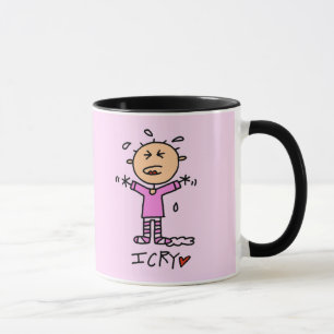Taza Camisetas y regalos para niña lloro