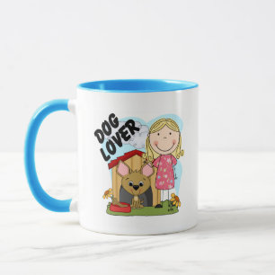 Taza Camisetas y regalos rubios del chica del amante