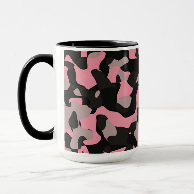 Taza Camo Rosa   (Izquierda)