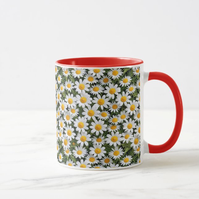 Taza Camomiles en flor 2 - Café Mug (Derecha)