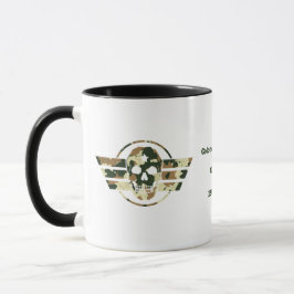 Taza Camouflage Skull | Military Pride Veteran Coffee