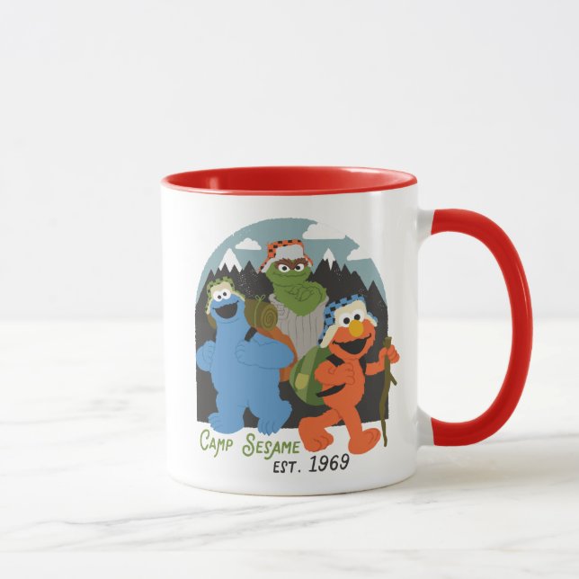Taza Camp Sesame Street EST. 1969 (Derecha)