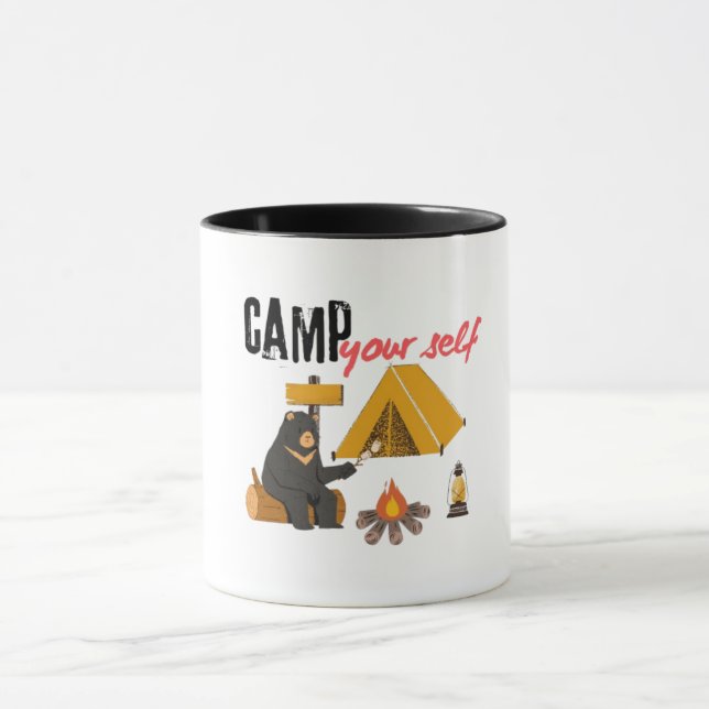 Taza camp your self (Centro)