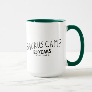 Taza Campamento Backus 120 años Mug