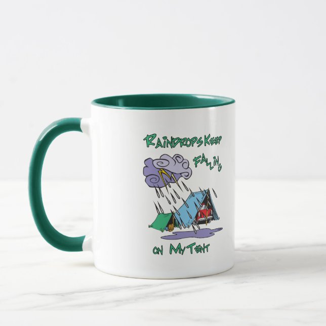 Taza Campamento de gotas de lluvia (Izquierda)