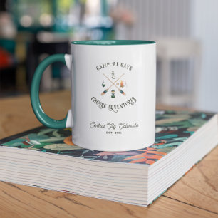 Taza Campamento Siempre Elige Aventuras