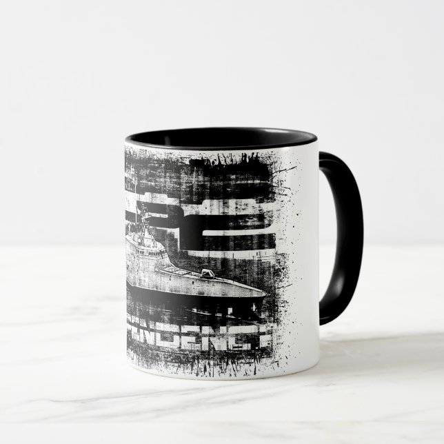 Taza Campaña de lucha costera Independencia Mug (Anverso derecho)