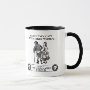 Taza Campaña de Martin Van Buren 1836