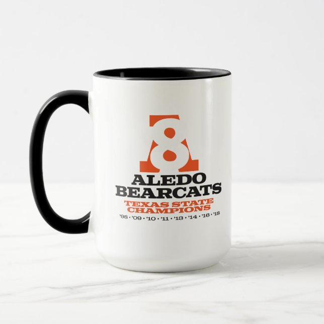 Taza Campeón "A8" - 15oz del estado del binturong 2018 (Izquierda)