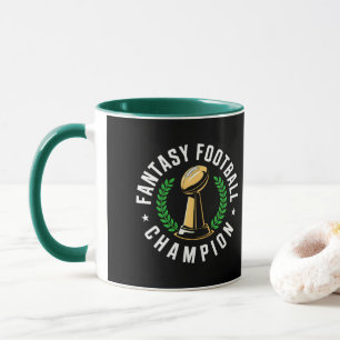 Taza Campeón de Fútbol Fantasía
