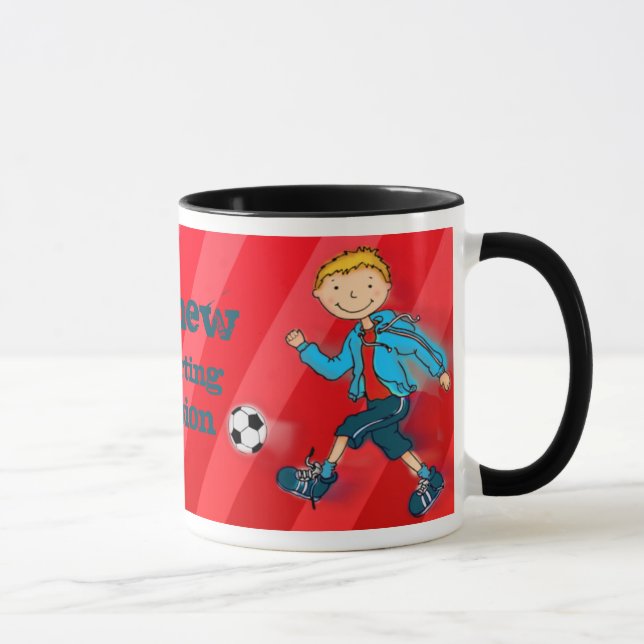 Taza Campeón de fútbol masculino (Derecha)