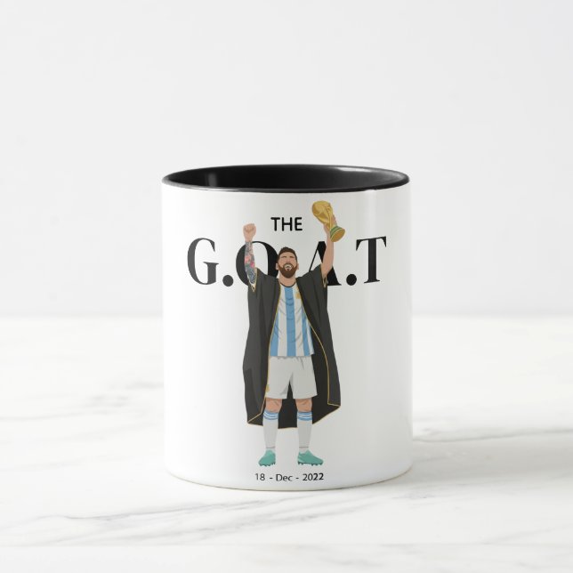 Taza Campeón del Mundo Messi  (Centro)