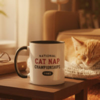 Campeonatos Divertidos de Siesta de Gato Retro Nov