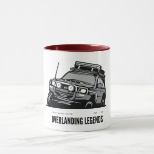 Taza Camping Adventure   Patrulla Nissan 4x4 