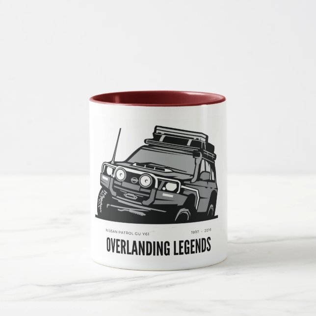 Taza Camping Adventure | Patrulla Nissan 4x4  (Centro)
