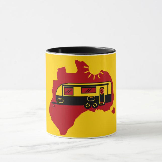 Taza Camping de caravana australiana (Centro)