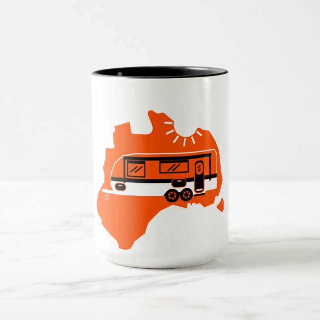 Taza Camping de caravana australiana (Centro)