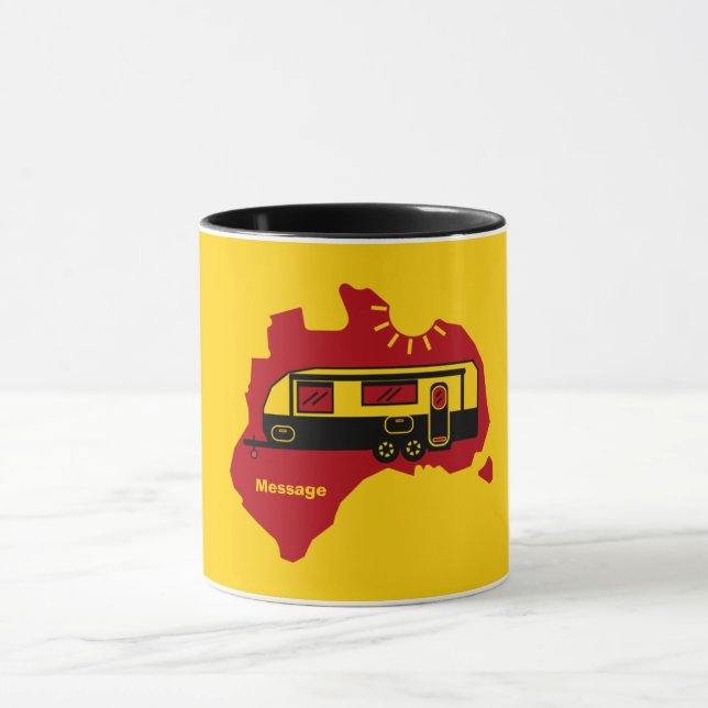 Taza Camping de caravana australiana (Centro)