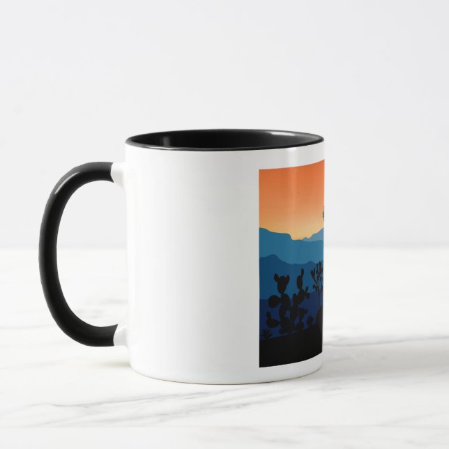 Taza Camping del desierto del Parque Nacional del Árbol (Izquierda)