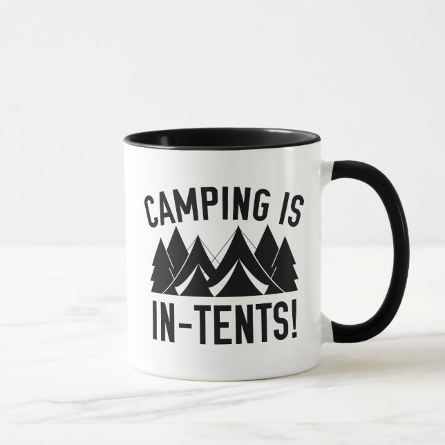 Taza ¡Camping Está En Las Carpas! (Derecha)