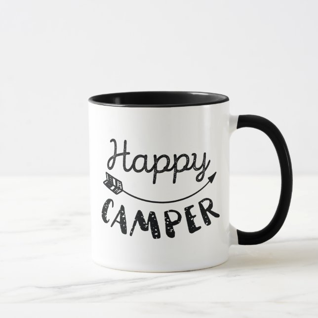 Taza Camping Feliz (Derecha)