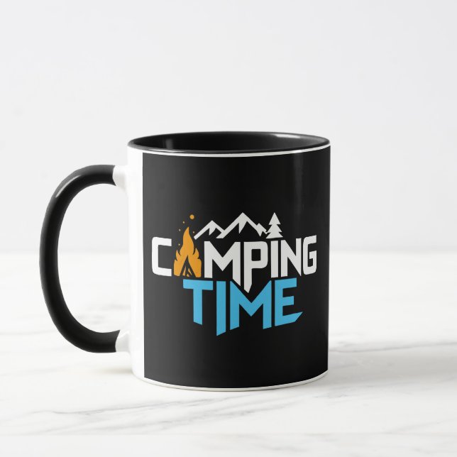 Taza Camping Time, Explore la belleza de la naturaleza (Izquierda)